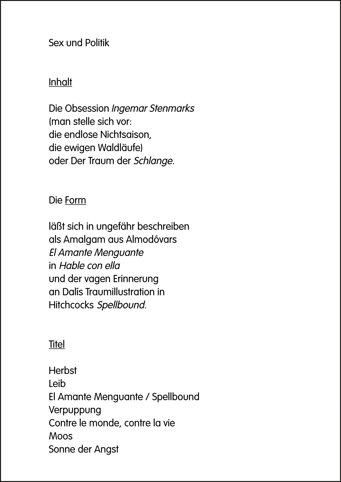 Matthias Schaufler Sex Und Politik